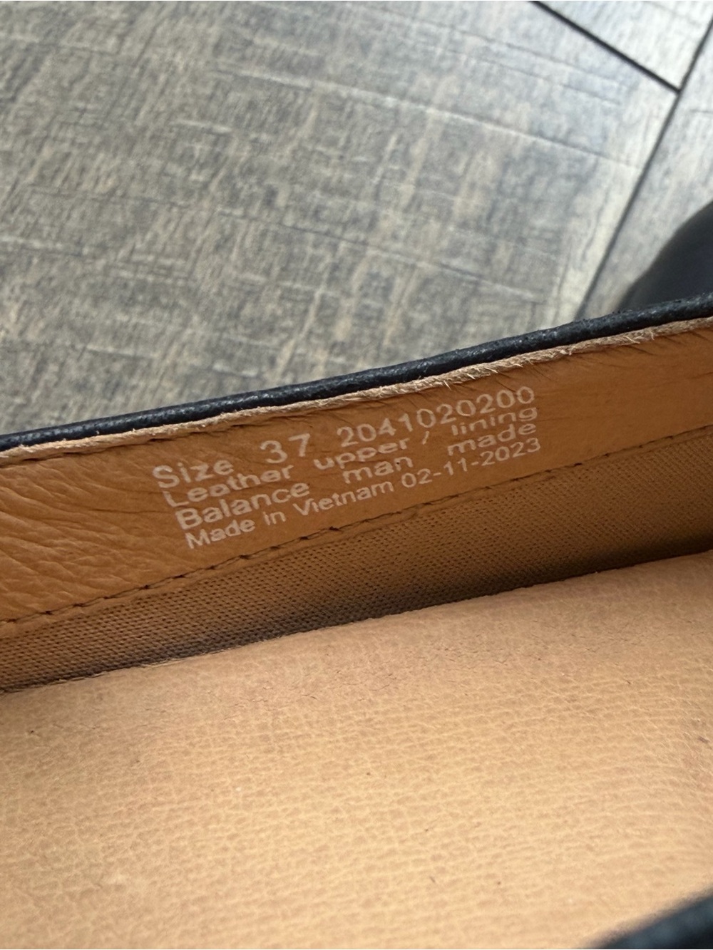 Dansko Leeza Black Leather Ballerina Flats size 37 - Picture 6 of 8
